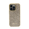 Guess Disco Metal Script - iPhone 15 Pro Case (Gold)