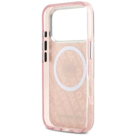ETUI DO IPHONE 17 PRO MAX do MAGSAFE KARL LAGERFELD ORYGINALNE RÓŻOWE MODNE