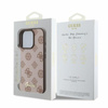 Guess Peony Script MagSafe - iPhone 16 Pro Case (marron)