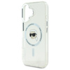 Karl Lagerfeld IML Metal Karl Head MagSafe - Case for iPhone 16 (white)