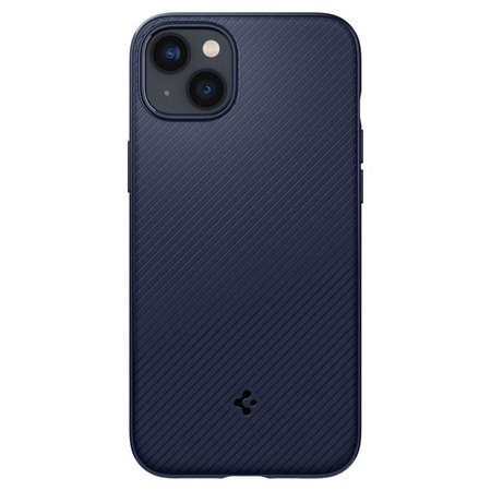 Spigen Mag Armor - Case for iPhone 15 Plus / iPhone 14 Plus (Navy blue)