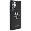 Guess Genarbtes Großes 4G Logo Kleines Klassisches Logo - Tasche für Samsung Galaxy S25 Ultra (schwarz)