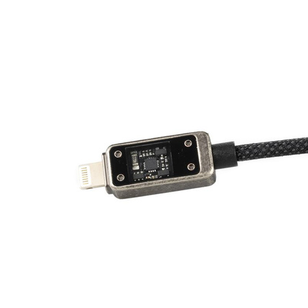 WEKOME WDC-08 Vanguard sorozat - USB-C Lightning gyors töltő PD csatlakozókábel 20W 1 m (fényes)