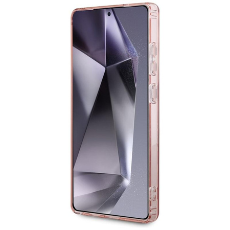 Karl Lagerfeld Rhinestones Karl Head Logo - Samsung Galaxy S25 Ultra Case (pink)