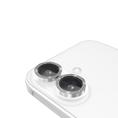 Case-Mate Aluminum Ring Lens Protector Twinkle do iPhone 16 / 16 Plus – Stylowa Ochrona Obiektywu
