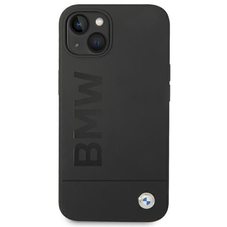 Silikonové pouzdro BMW Signature Logo Magsafe - iPhone 14 (černé)