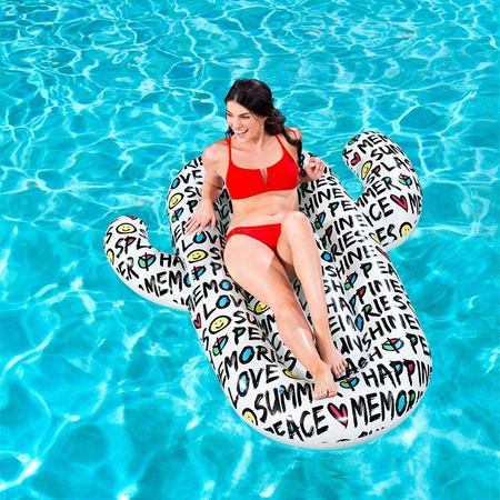 Bestway - Cactus felfújható úszómatrac 185x155 cm