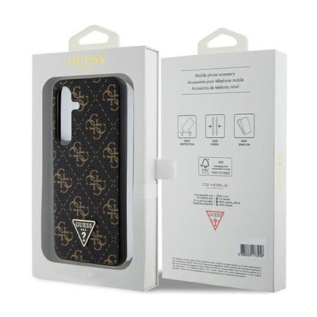 Guess 4G Triangle Metal Logo - Samsung Galaxy S24+ Case (black)