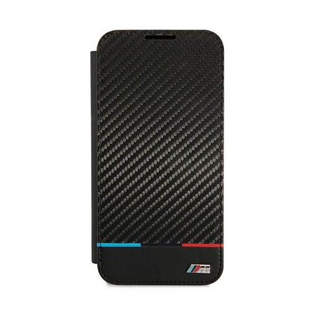 BMW Booktype M Kollektion Dreiecke - Samsung Galaxy S22+ Tasche (schwarz)