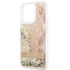 Guess Liquid Glitter Paisley - iPhone 13 Pro Max Case (Gold)
