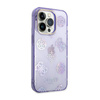 Guess Peony Glitter Tasche - iPhone 14 Pro Max Tasche (Flieder)