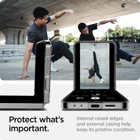 Spigen Airskin - tok a Samsung Galaxy Z Flip 6 (Zero One) számára