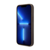 Guess 4G Bottom Stripe Metal Logo Collection - iPhone 14 Plus tok (barna)