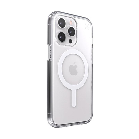 Speck Presidio Perfect-Clear + MagSafe – Etui iPhone 13 Pro z powłoką MICROBAN (Clear)