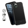 Crong Prestige Carbon Cover - Protective Case for iPhone 11 Pro Max (Black)