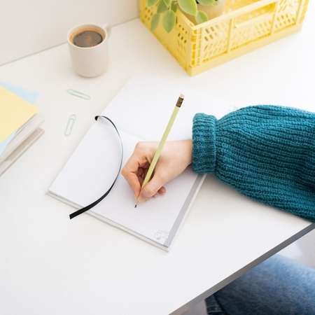 Zeszyt Snoopy A5 w Kropki Pluszowy Notatnik dla Chłopca Dziewczynki