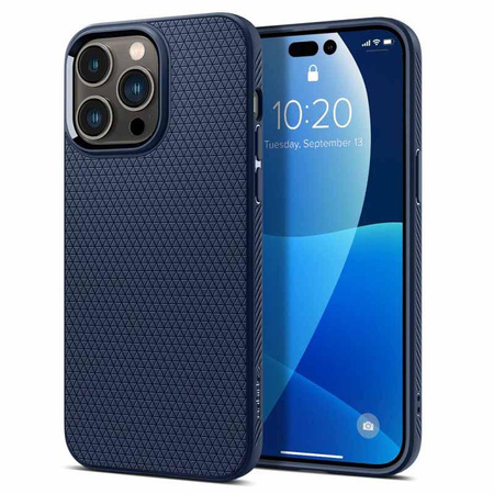Spigen Liquid Air - pouzdro pro iPhone 14 Pro (námořnická modrá)