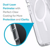 Speck Presidio Perfect-Clear + MagSafe - iPhone 12 / iPhone 12 Pro Hülle mit MICROBAN Beschichtung (Klar)