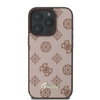 Guess Peony Script MagSafe - iPhone 16 Pro Case (marron)