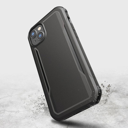 X-Doria Raptic Fort Built MagSafe - páncélozott tok iPhone 14 Plus (Csepp-tesztelt 6m) (Fekete)