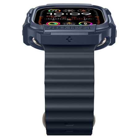 Spigen Rugged Armor - Gehäuse für Apple Watch Ultra 1/2 49 mm (Marineblau)