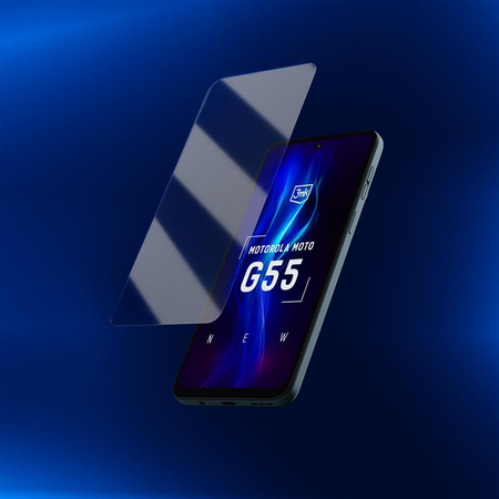 3mk HardGlass - Tvrzené sklo pro Motorola Moto G55 5G