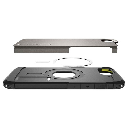 Spigen Tough Armor MagSafe - pouzdro pro iPhone 16e (bronzová)