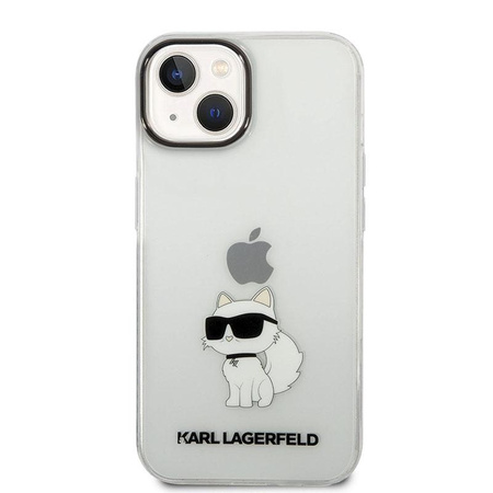 Karl Lagerfeld IML NFT Choupette - pouzdro pro iPhone 14 Plus (čiré)