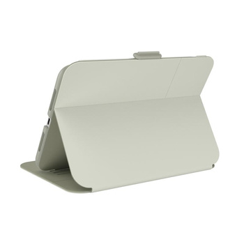 Speck Balance Folio - pouzdro pro iPad mini 6 (2021) s povrchovou úpravou MICROBAN (Velvet Green/Moss Green)