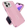 Speck Presidio2 Grip ClickLock & MagSafe - Coque pour iPhone 16 Pro Max (Wednesday Pink / Boysenberry Purple / White)
