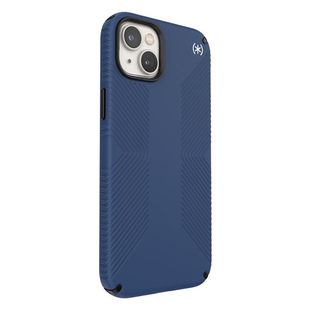 Presidio2 Grip - pouzdro pro iPhone 15 Plus / 14 Plus s povrchovou úpravou MICROBAN (Coastal Blue / Black / White)