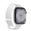 PURO Nylon Sport - řemínek pro Apple Watch 38/40/41/42 mm (Bílá)