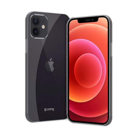 Crong Crystal Slim Cover - iPhone 12 / iPhone 12 Pro tok (átlátszó)