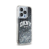 DKNY Liquid Glitter Big Logo - Hülle für iPhone 13 Pro (schwarz)