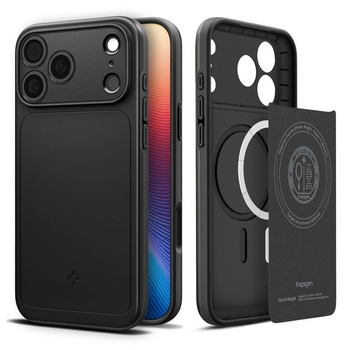 ETUI DO IPHONE 17 PRO MAX do MAGSAFE SPIGEN THIN ORYGINALNE CZARNE CASE