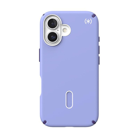 Speck Presidio2 Pro ClickLock & MagSafe - iPhone 16 Case (Future Lavender / Cassis Purple / White)