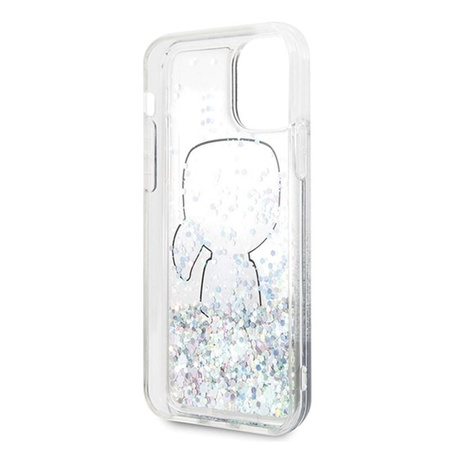 Karl Lagerfeld Glitter Iridescent Iconic - pouzdro pro iPhone 11 Pro