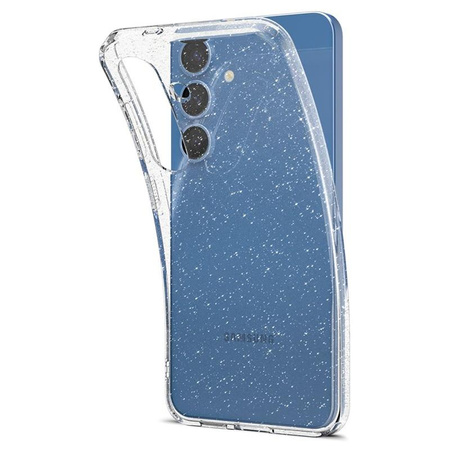 Spigen Liquid Crystal Glitter - Gehäuse für Samsung Galaxy S25 (Transparent)
