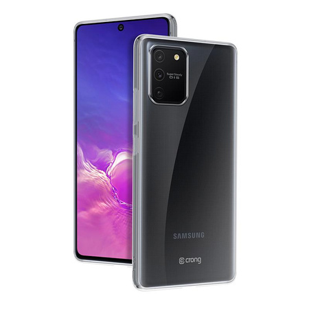 Crong Crystal Slim Cover - Samsung Galaxy S10 Lite tok (átlátszó)