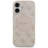 ETUI DO IPHONE 17 do MAGSAFE GUESS ORYGINALNE RÓŻOWE SKÓRZANE MODNE CASE