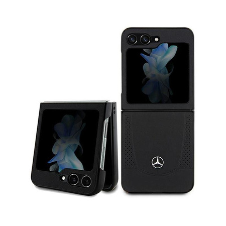 Mercedes Leather Urban Line - pouzdro pro Samsung Z Flip 5 (černé)