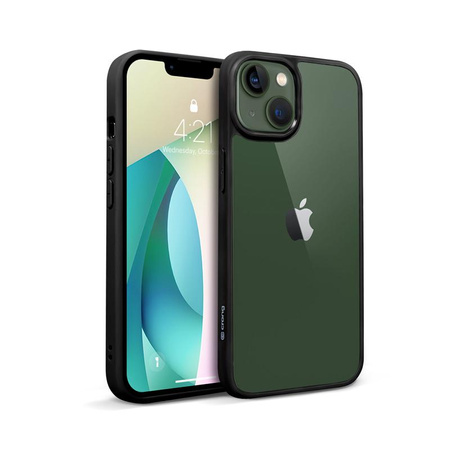 Crong Clear Cover - iPhone 13 Hülle (schwarz)