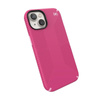 Speck Presidio2 Grip - Non-slip iPhone 14 / iPhone 13 case (Digitalpink / Blossompink / White)
