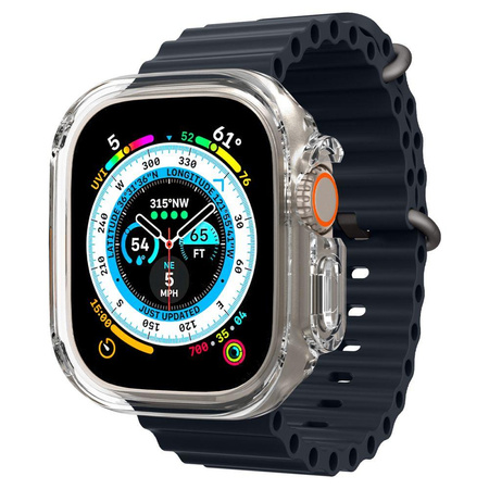 Spigen Ultra Hybrid - Gehäuse für Apple Watch Ultra 49 mm (Transparent)