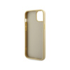 Guess Strass-Dreieck - iPhone 14 Hülle (Gold)