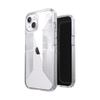 Speck Presidio Perfect-Clear with Grips - Coque pour iPhone 13 avec revêtement MICROBAN (transparent)