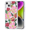 Rifle Paper Clear MagSafe - iPhone 14 Plus Hülle in Gold verziert (Rose Garden)