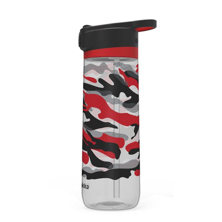 Quokka Quick Sip - Butelka bidon na wodę z systemem szybkiego otwierania 830 ml (Camo)