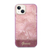 Guess Jungle Tasche - iPhone 14 Plus Tasche (Rosa)