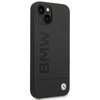 BMW Silicone Signature Logo Magsafe - iPhone 14 Case (noir)